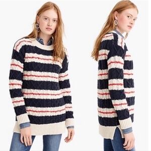 J.Crew Cable Knit Tunic Sweater XXS NWT